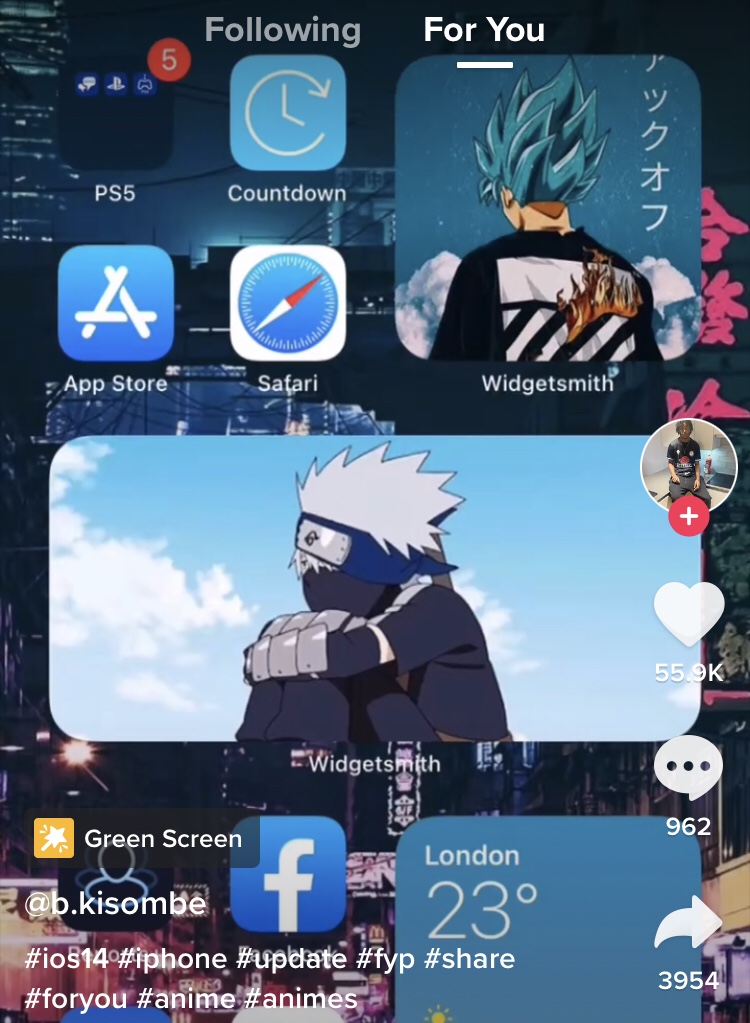 Featured image of post Anime Ios14 Layout