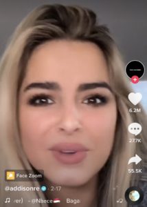 How To Use The Face Zoom Filter On Tiktok Snap Font